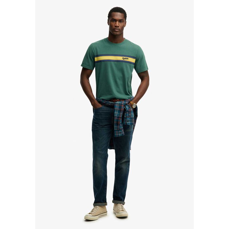 Superdry Outdoor Stripe Logo Relaxed Tee image number 3